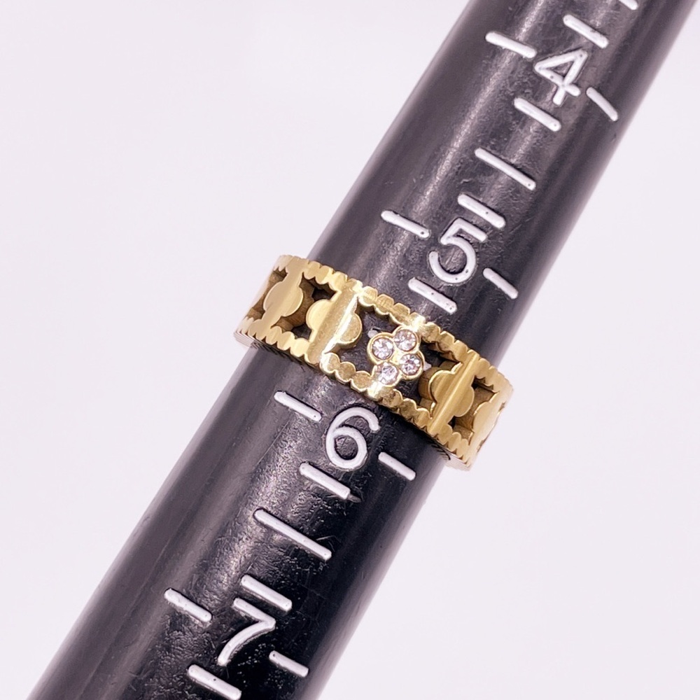 5.5 Stainless Steel Gold Ring